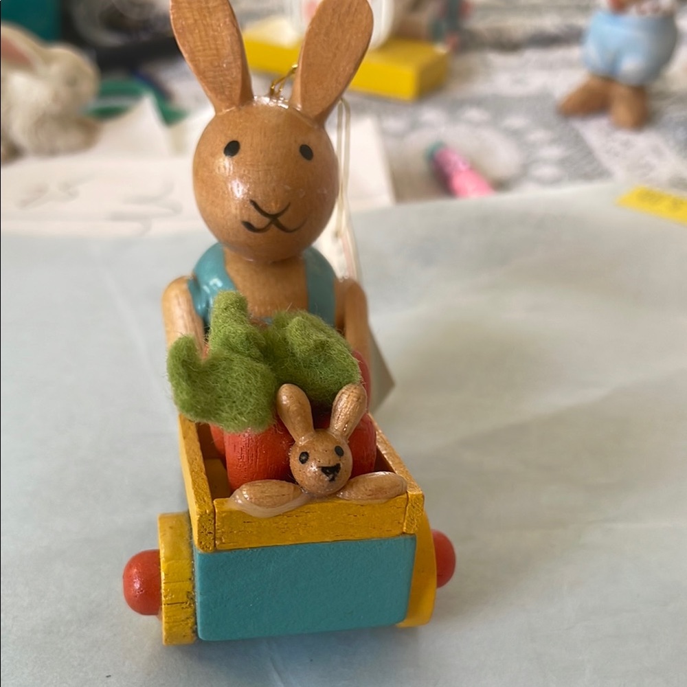 Vintage Christian Ulbricht Easter Bunny Figurine